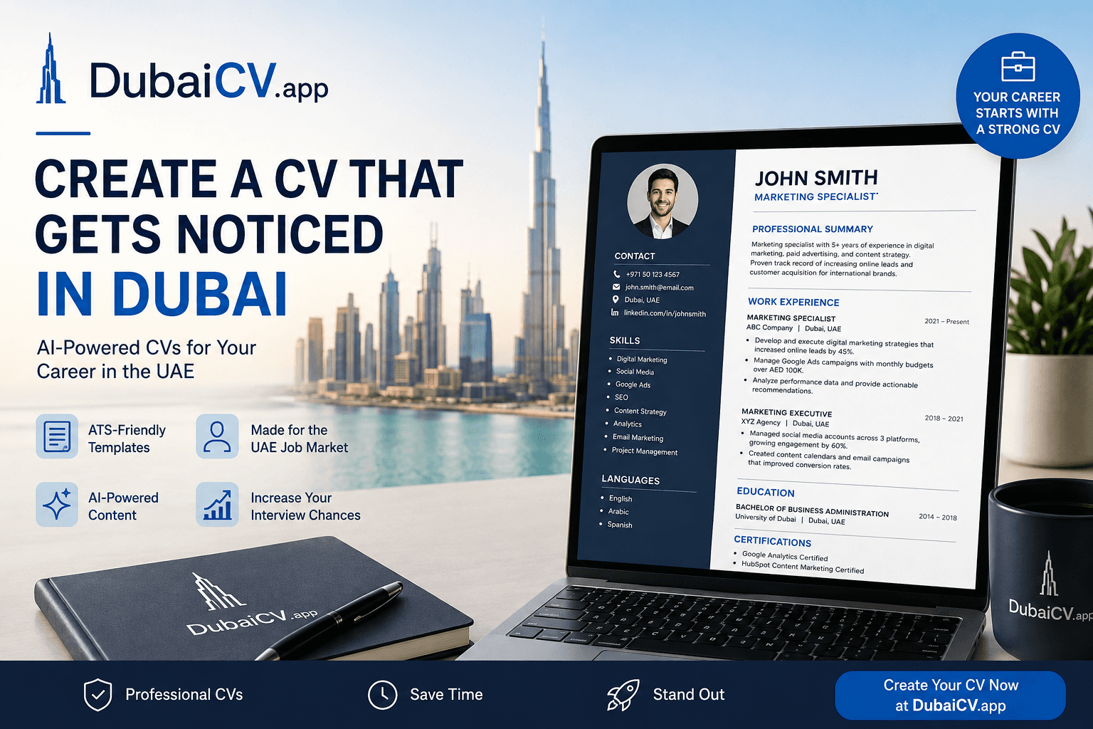 How to Create a CV That Gets Noticed by Employers in Dubai — dubaicv.app